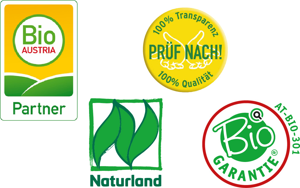Logos der Zertifikate von SCHAUMANN