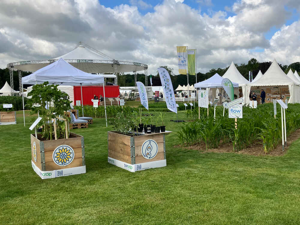 Messestand DLG Feldtage 2024 Messestand DLG Feldtage 2024